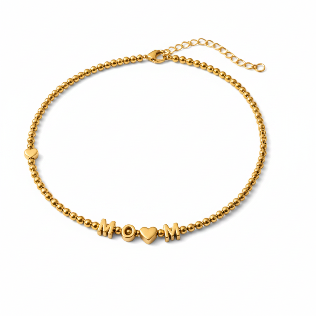 Collar MOM Dorado Amelie Jewelry