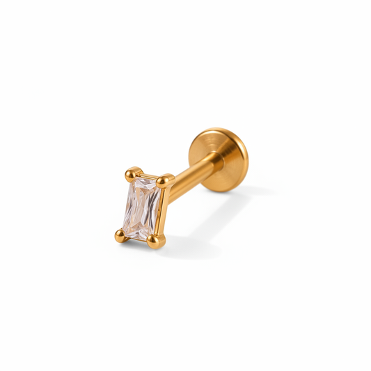 Piercing Flower Dorado para Oreja Amelie Jewelry